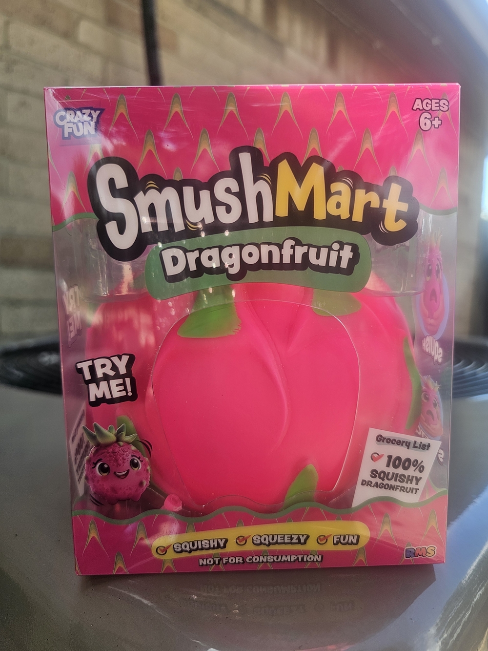 SmushMart Dragonfruit Squishy - NEW